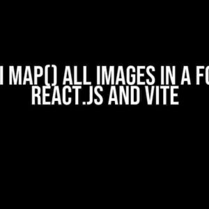 How do I map() all images in a folder? | React.js and Vite